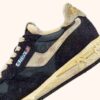REELWIND SUPER VINTAGE SNEAKERS IN BLACK NYLON AND SUEDE REELWIND SUPER VINTAGE SNEAKERS IN BLACK NYLON AND SUEDE