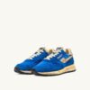REELWIND SUPER VINTAGE SNEAKERS IN BLUE NYLON AND SUEDE REELWIND SUPER VINTAGE SNEAKERS IN BLUE NYLON AND SUEDE