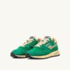 REELWIND SUPER VINTAGE SNEAKERS IN GREEN NYLON AND SUEDE REELWIND SUPER VINTAGE SNEAKERS IN GREEN NYLON AND SUEDE