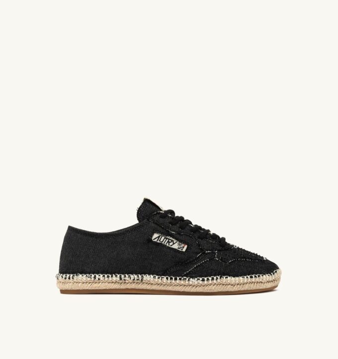 SANDY ESPADRILLES IN BLACK CANVAS SANDY ESPADRILLES IN BLACK CANVAS