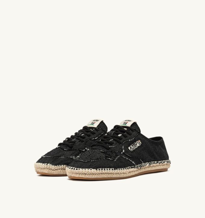 SANDY ESPADRILLES IN BLACK CANVAS SANDY ESPADRILLES IN BLACK CANVAS