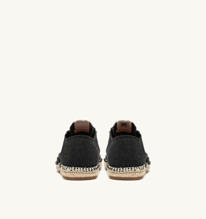 SANDY ESPADRILLES IN BLACK CANVAS SANDY ESPADRILLES IN BLACK CANVAS