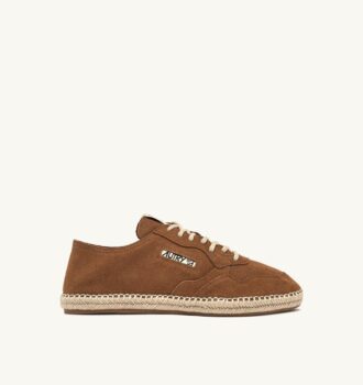 SANDY ESPADRILLES IN EARTH SUEDE