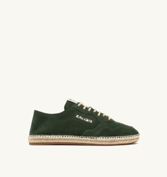 SANDY ESPADRILLES IN MOSS SUEDE