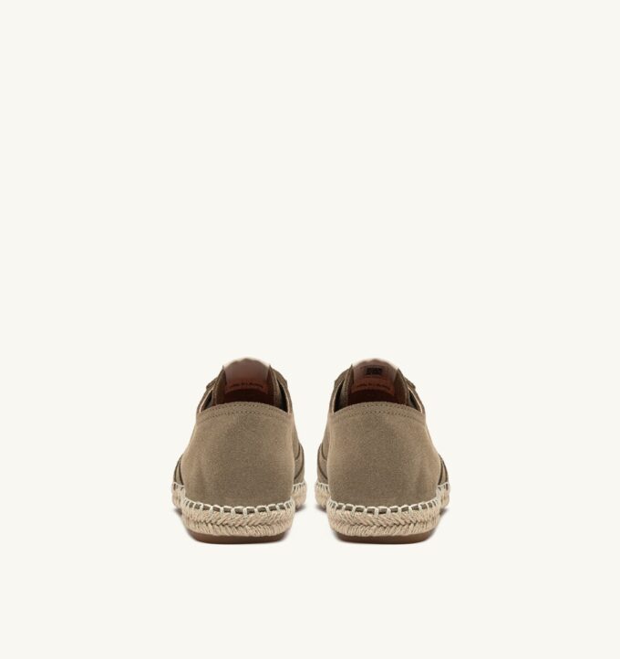 SANDY ESPADRILLES IN TAOS TAUPE SUEDE SANDY ESPADRILLES IN TAOS TAUPE SUEDE