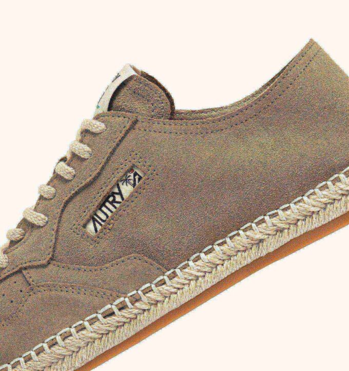 SANDY ESPADRILLES IN TAOS TAUPE SUEDE SANDY ESPADRILLES IN TAOS TAUPE SUEDE