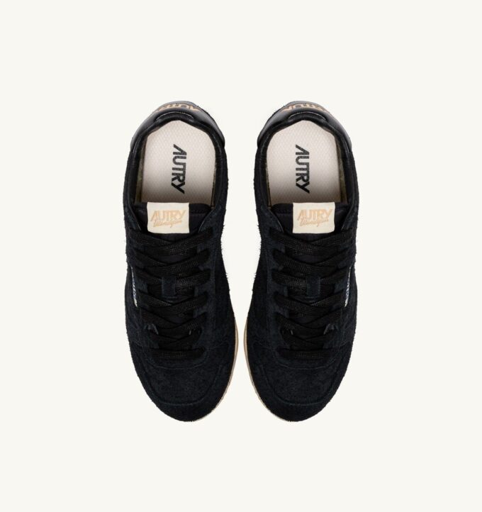SNEAKERS WINDSPIN IN BLACK SUEDE