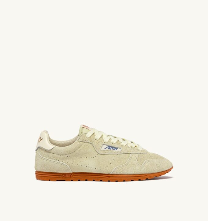 SNEAKERS WINDSPIN IN BUTTER WHITE SUEDE SNEAKERS WINDSPIN IN BUTTER WHITE SUEDE