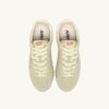 SNEAKERS WINDSPIN IN BUTTER WHITE SUEDE SNEAKERS WINDSPIN IN BUTTER WHITE SUEDE