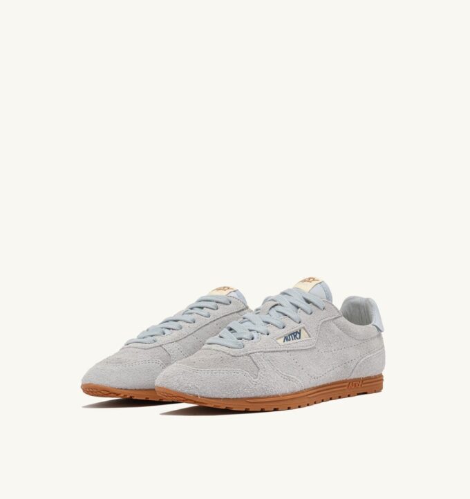 SNEAKERS WINDSPIN IN ICE WHITE SUEDE