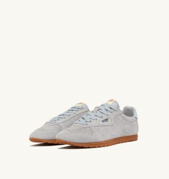SNEAKERS WINDSPIN IN ICE WHITE SUEDE