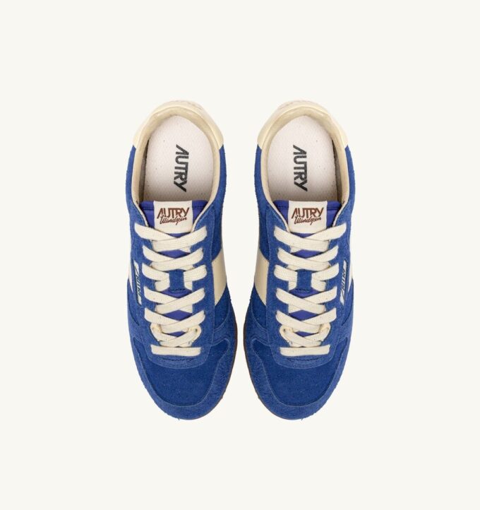 SNEAKERS WINDSPIN IN SUEDE AND LEATHER COLOR BIC AND RUTABAGA