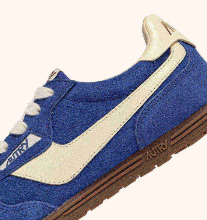 SNEAKERS WINDSPIN IN SUEDE AND LEATHER COLOR BIC AND RUTABAGA