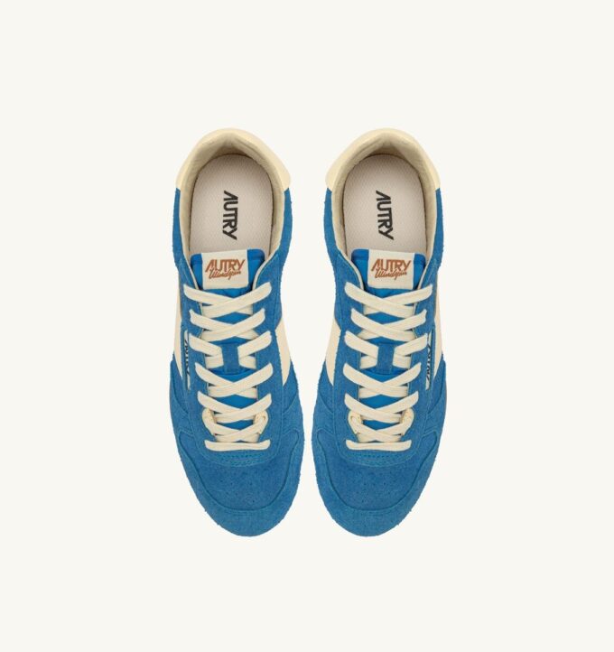 SNEAKERS WINDSPIN IN SUEDE AND LEATHER COLOR BLUE YATCH AND RUTABAGA SNEAKERS WINDSPIN IN SUEDE AND LEATHER COLOR BLUE YATCH AND RUTABAGA