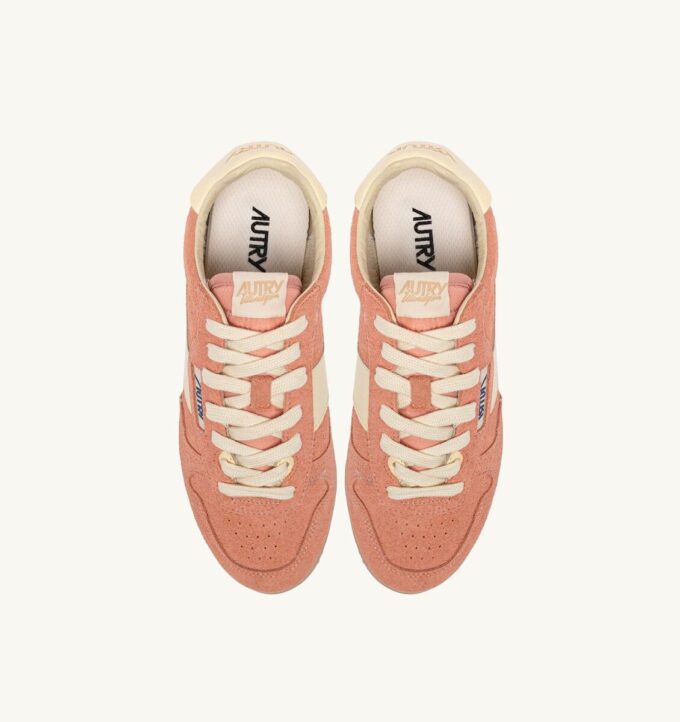 SNEAKERS WINDSPIN IN SUEDE AND LEATHER COLOR DAMASK AND RUTABAGA