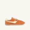 SNEAKERS WINDSPIN IN SUEDE AND LEATHER COLOR FANTA AND