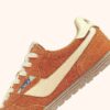 SNEAKERS WINDSPIN IN SUEDE AND LEATHER COLOR FANTA AND RUTABAGA