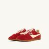 SNEAKERS WINDSPIN IN SUEDE AND LEATHER COLOR IMPERIAL RED AND RUTABAGA SNEAKERS WINDSPIN IN SUEDE AND LEATHER COLOR IMPERIAL RED AND RUTABAGA