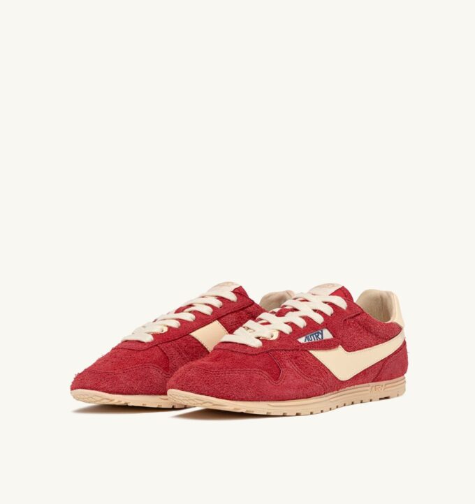 SNEAKERS WINDSPIN IN SUEDE AND LEATHER COLOR PARIS AND RUTABAGA SNEAKERS WINDSPIN IN SUEDE AND LEATHER COLOR PARIS AND RUTABAGA