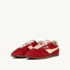 SNEAKERS WINDSPIN IN SUEDE AND LEATHER COLOR RUBY AND RUTABAGA SNEAKERS WINDSPIN IN SUEDE AND LEATHER COLOR RUBY AND RUTABAGA