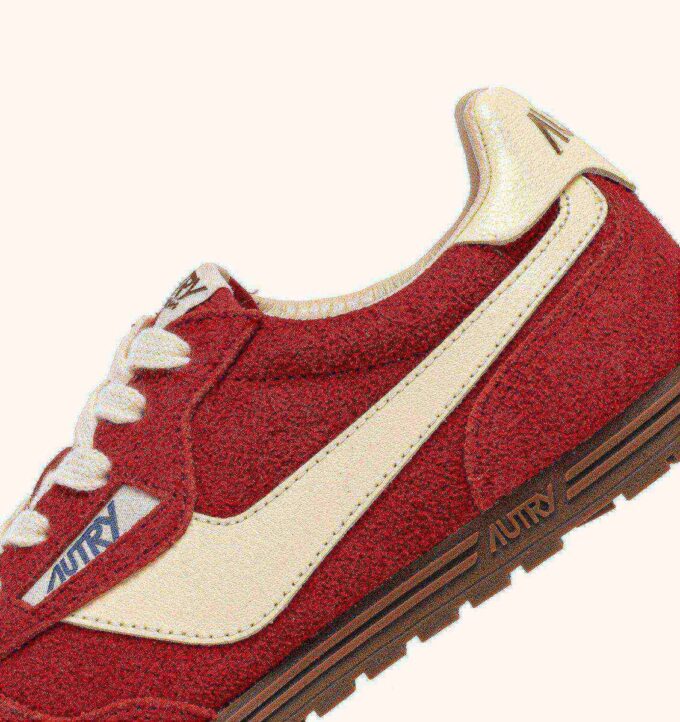 SNEAKERS WINDSPIN IN SUEDE AND LEATHER COLOR RUBY AND RUTABAGA SNEAKERS WINDSPIN IN SUEDE AND LEATHER COLOR RUBY AND RUTABAGA