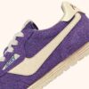 SNEAKERS WINDSPIN IN SUEDE AND LEATHER COLOR ULTRAVIOLET AND RUTABAGA