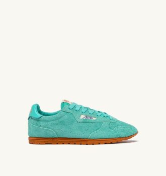 SNEAKERS WINDSPIN IN TURQUOISE SUEDE