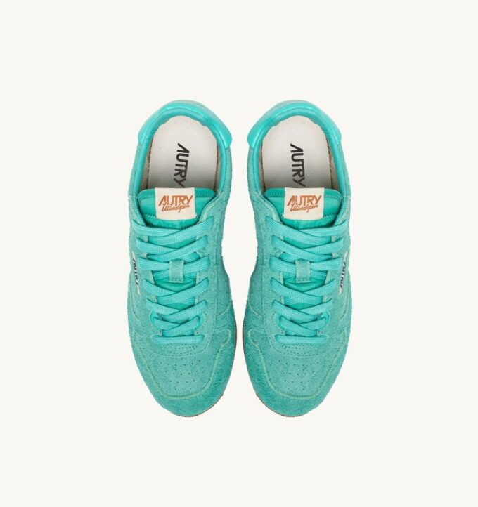 SNEAKERS WINDSPIN IN TURQUOISE SUEDE SNEAKERS WINDSPIN IN TURQUOISE SUEDE