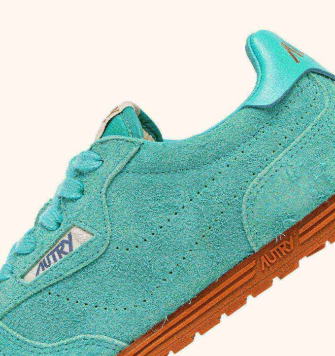 SNEAKERS WINDSPIN IN TURQUOISE SUEDE SNEAKERS WINDSPIN IN TURQUOISE SUEDE