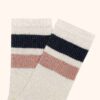 STRIPED JACQUARD LOGO SOCKS KIDS