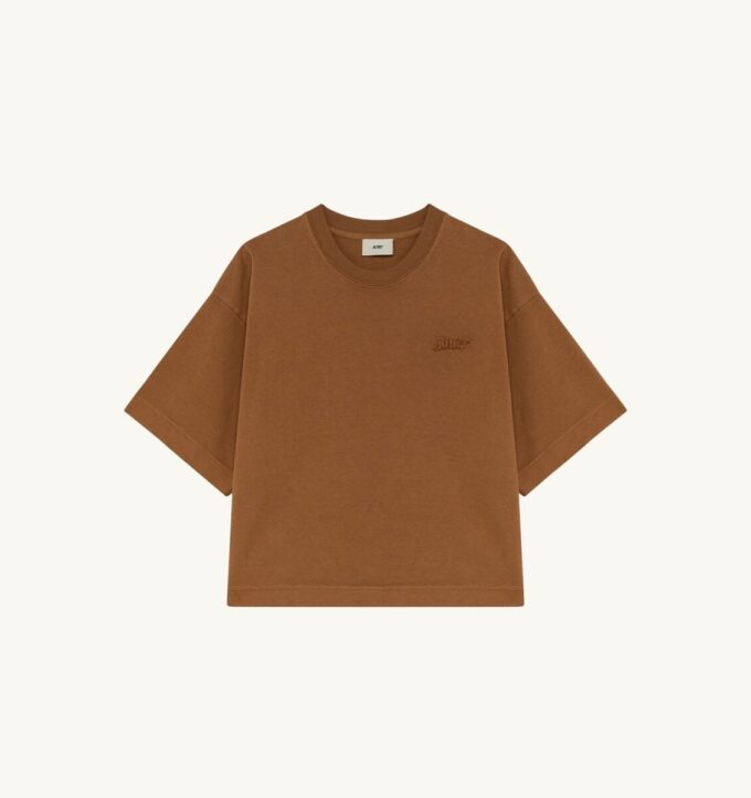 TONAL LOGO BOXY TEE WOMAN
