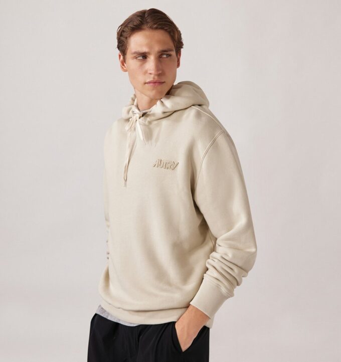 TONAL LOGO HOODIE MAN