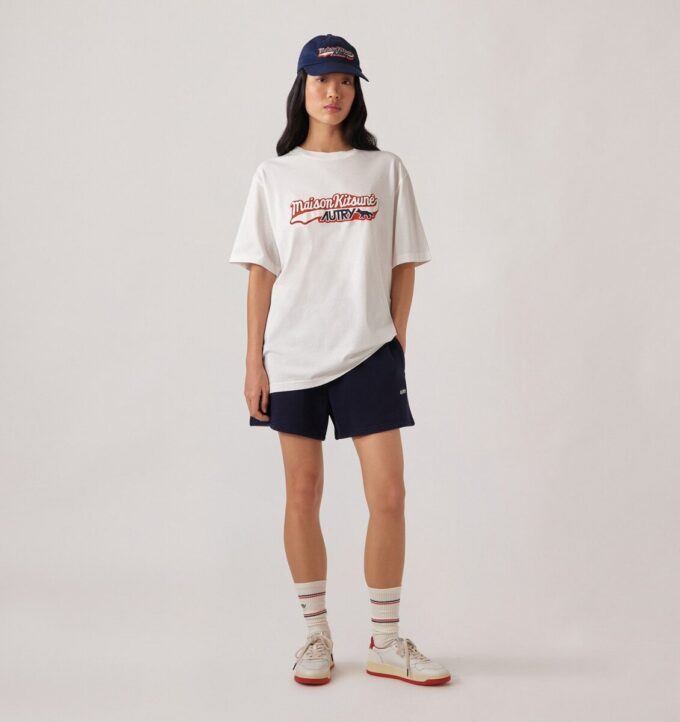 UNISEX AUTRY LOGO ‘MAISON KITSUNÉ’ T-SHIRT