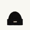 UNISEX BEANIE WITH LOGO PATCH
