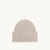 UNISEX BEANIE WITH LOGO PATCH