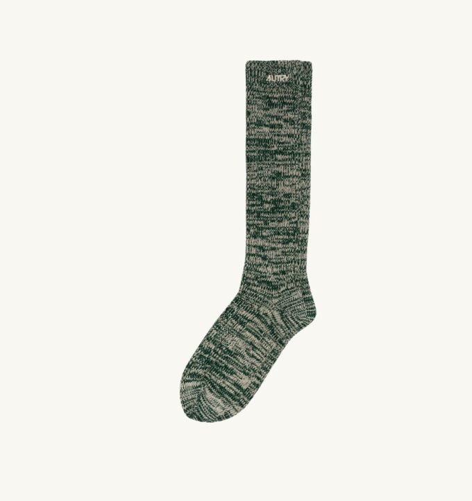 UNISEX BICOLOR SOCKS WITH EMBROIDERED LOGO