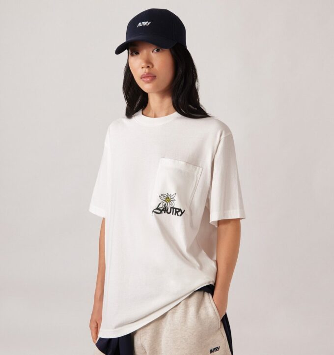 UNISEX EDELWEISS POCKET GRAPHIC TEE