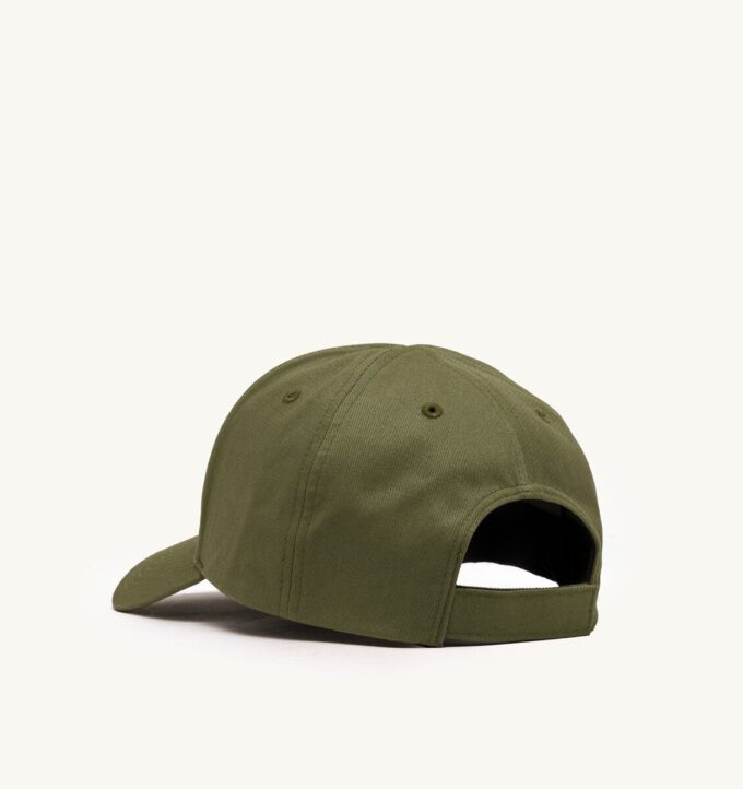 UNISEX EMBROIDERED CONTRAST LOGO BASEBALL CAP