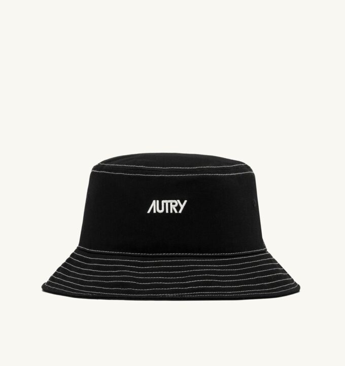 UNISEX EMBROIDERED LOGO NYLON BUCKET