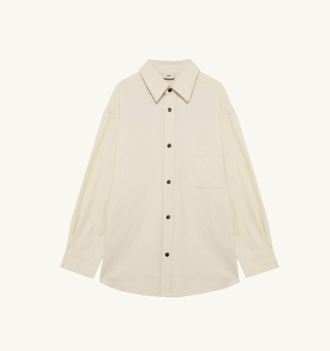 UNISEX HERRINGBONE OVERSHIRT