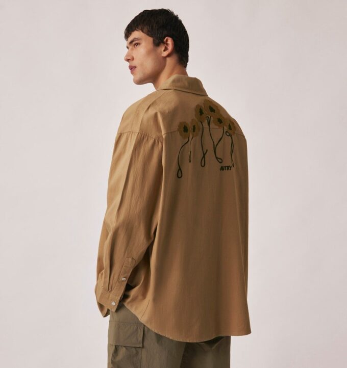 UNISEX HERRINGBONE OVERSHIRT