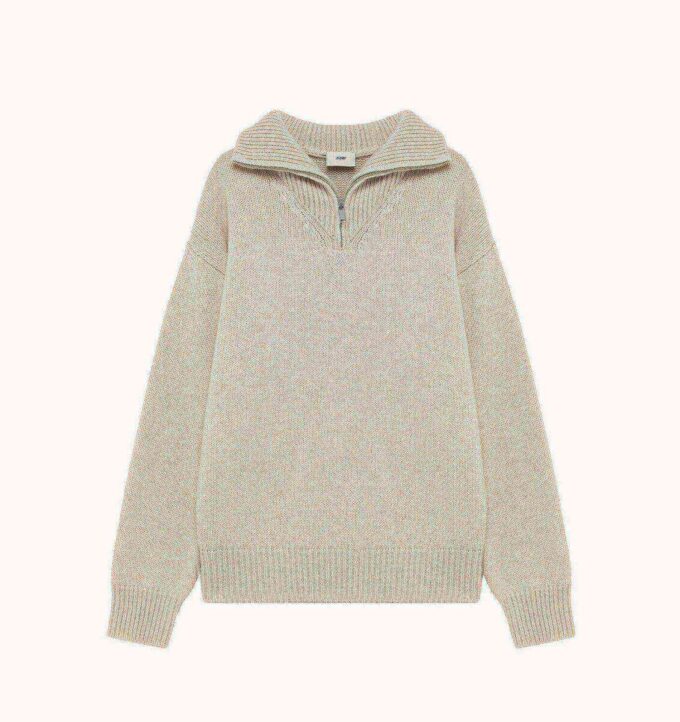 UNISEX KNIT MOULINE’ JACKET UNISEX KNIT MOULINE’ JACKET