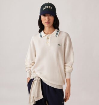 UNISEX KNIT WOOL POLO