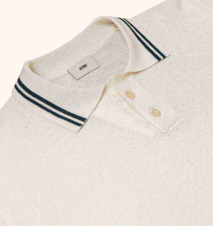 UNISEX KNIT WOOL POLO