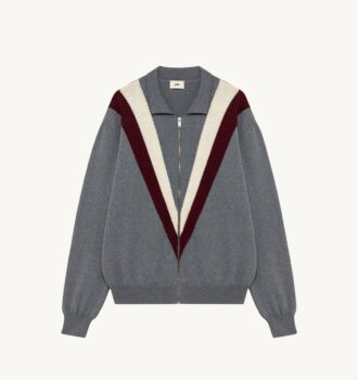 UNISEX KNIT WOOL SHIRT JACKET