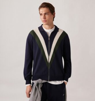 UNISEX KNIT WOOL SHIRT JACKET