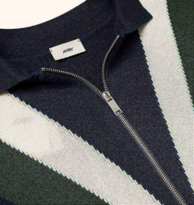 UNISEX KNIT WOOL SHIRT JACKET