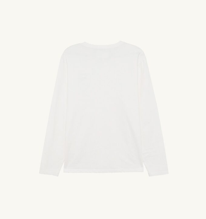 UNISEX LONG-SLEEVE EMBROIDERED AUTRY LOGO TEE