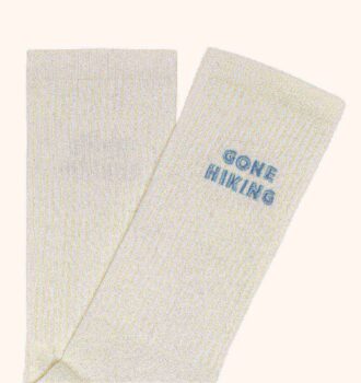 UNISEX RIBBED SOCKS GONE HIKING