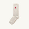 UNISEX SOCKS IN WHITE KNITTED COTTON UNISEX SOCKS IN WHITE KNITTED COTTON